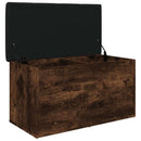 vidaXL füstös tölgy színű szerelt fa tárolópad 82 x 42 x 45 cm