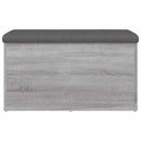 vidaXL szürke sonoma színű szerelt fa tárolópad 82 x 42 x 45 cm