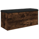 vidaXL füstös tölgy színű szerelt fa tárolópad 102 x 42 x 45 cm
