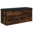 vidaXL füstös tölgy színű szerelt fa tárolópad 102 x 42 x 45 cm