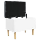 vidaXL fehér szerelt fa tárolópad 62x42x46 cm