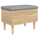 vidaXL sonoma tölgy színű szerelt fa tárolópad 62x42x46 cm