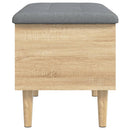 vidaXL sonoma tölgy színű szerelt fa tárolópad 62x42x46 cm