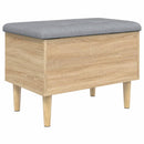 vidaXL sonoma tölgy színű szerelt fa tárolópad 62x42x46 cm