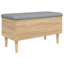 vidaXL sonoma tölgy színű szerelt fa tárolópad 82x42x46 cm