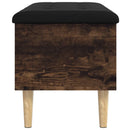 vidaXL füstös tölgy színű szerelt fa tárolópad 82x42x46 cm