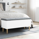 vidaXL fehér szerelt fa tárolópad 102x42x46 cm