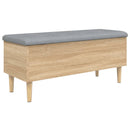 vidaXL sonoma tölgy színű szerelt fa tárolópad 102x42x46 cm
