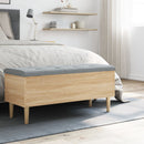 vidaXL sonoma tölgy színű szerelt fa tárolópad 102x42x46 cm