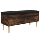 vidaXL füstös tölgy színű szerelt fa tárolópad 102x42x46 cm
