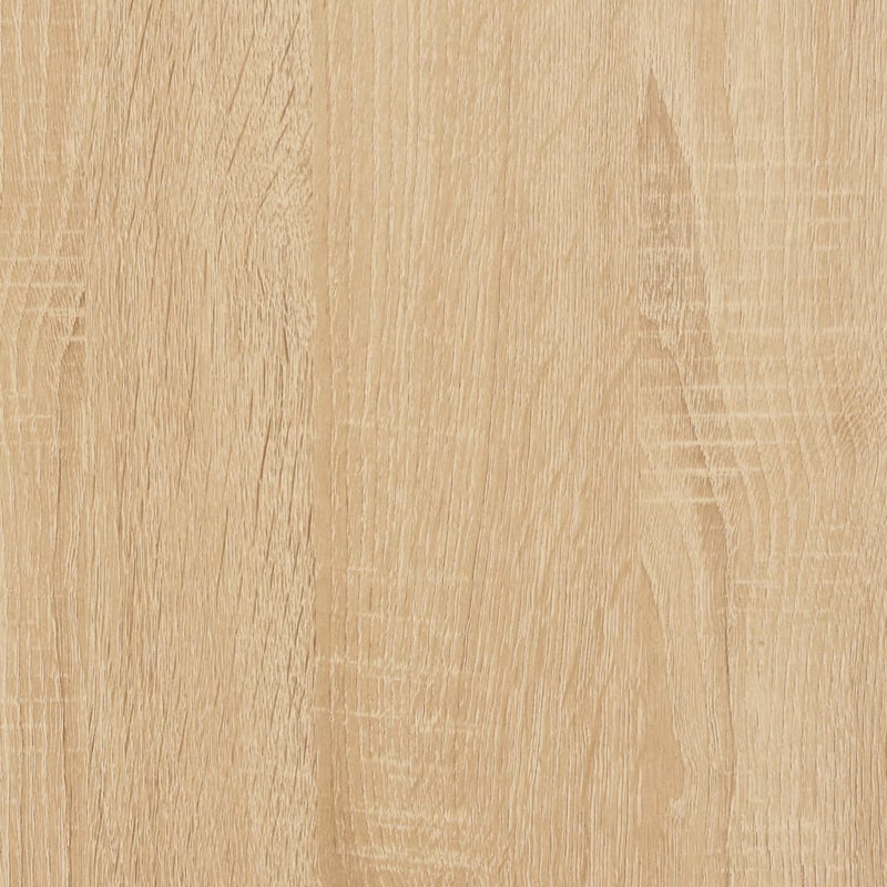 vidaXL sonoma tölgy színű szerelt fa cipőtároló pad 102 x 32 x 50 cm