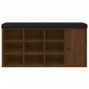vidaXL barna tölgy színű szerelt fa cipőtároló pad 102 x 32 x 50 cm