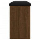 vidaXL barna tölgy színű szerelt fa cipőtároló pad 102 x 32 x 50 cm