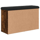 vidaXL füstös tölgy színű szerelt fa cipőpolc 82 x 32 x 50 cm