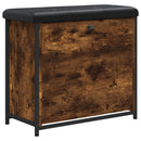 vidaXL füstös tölgy színű cipőpad lehajtható fiókkal 62 x 32 x 56 cm