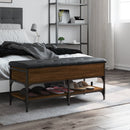 vidaXL barna tölgy színű szerelt fa cipőpolc 102 x 42 x 45 cm