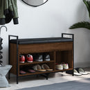 vidaXL barna tölgy színű szerelt fa cipőtároló pad 85,5 x 32 x 57,5 cm