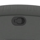 vidaXL sötétszürke szövet felállást segítő dönthető fotel