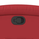 vidaXL piros műbőr felállást segítő dönthető fotel