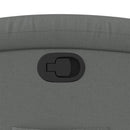 vidaXL sötétszürke szövet felállást segítő dönthető fotel