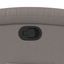 vidaXL tópszínű szövet felállást segítő dönthető fotel