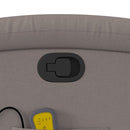 vidaXL tópszínű szövet dönthető masszázs- és állófotel