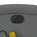 vidaXL sötétszürke szövet dönthető elektromos álló masszázsfotel