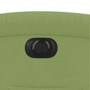 vidaXL világoszöld bársony elektromos dönthető fotel