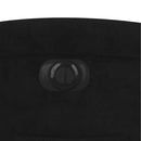 vidaXL fekete bársony elektromos dönthető fotel