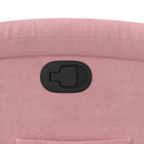 vidaXL rózsaszín bársony felállást segítő dönthető fotel