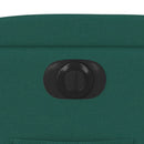 vidaXL sötétzöld szövet elektromos dönthető fotel