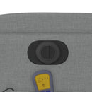 vidaXL világosszürke szövet dönthető elektromos masszázsfotel