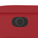 vidaXL piros műbőr elektromos dönthető fotel