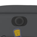 vidaXL szürke műbőr elektromos dönthető masszázsfotel