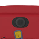 vidaXL bordó műbőr elektromos dönthető masszázsfotel