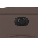 vidaXL barna műbőr elektromos dönthető fotel