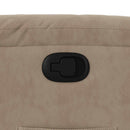 vidaXL tópszínű mikroszálas szövet felállást segítő dönthető fotel