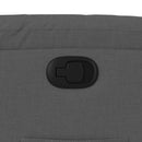 vidaXL sötétszürke szövet felállást segítő dönthető fotel