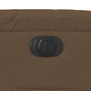 vidaXL elektromos felállást segítő barna szövet dönthető fotel