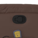 vidaXL barna műbőr dönthető masszázs- és állófotel