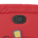 vidaXL piros műbőr dönthető masszázs- és állófotel