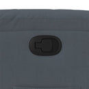 vidaXL sötétszürke bársony felállást segítő dönthető fotel