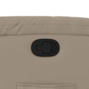 vidaXL cappuccino műbőr dönthető állófotel