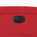 vidaXL piros műbőr elektromos dönthető fotel