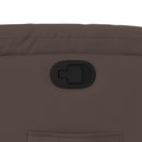 vidaXL barna műbőr felállást segítő dönthető fotel