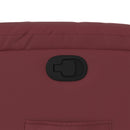 vidaXL bordó műbőr álló dönthetőfotel