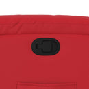 vidaXL piros műbőr felállást segítő dönthető fotel