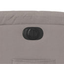 vidaXL tópszínű szövet elektromos dönthető fotel