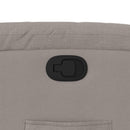 vidaXL tópszínű szövet felállást segítő dönthető fotel