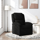 vidaXL fekete szövet relaxfotel